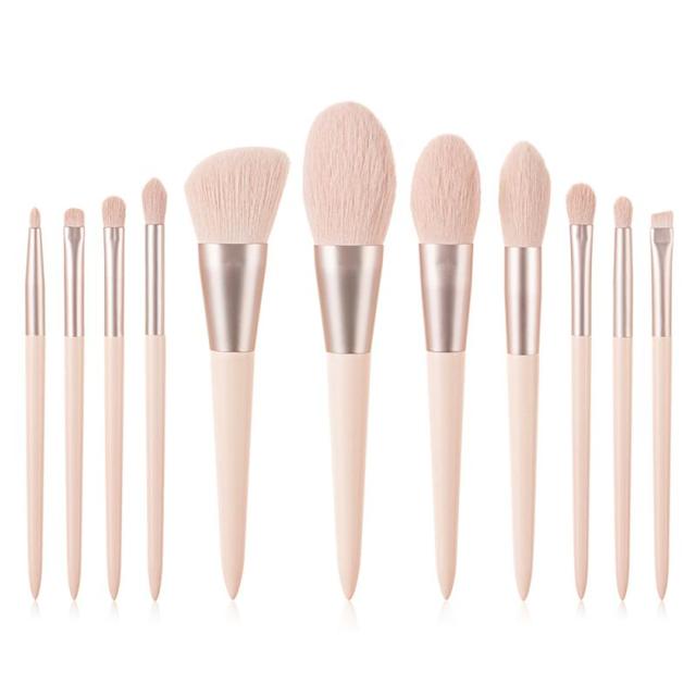 11 PCS Makeup Brushes Set - Beach Fun Forever