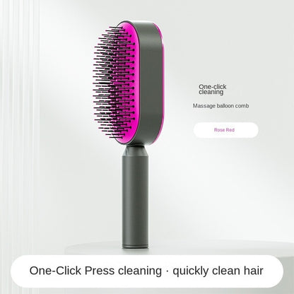 Self Cleaning Hair Brush - Beach Fun Forever