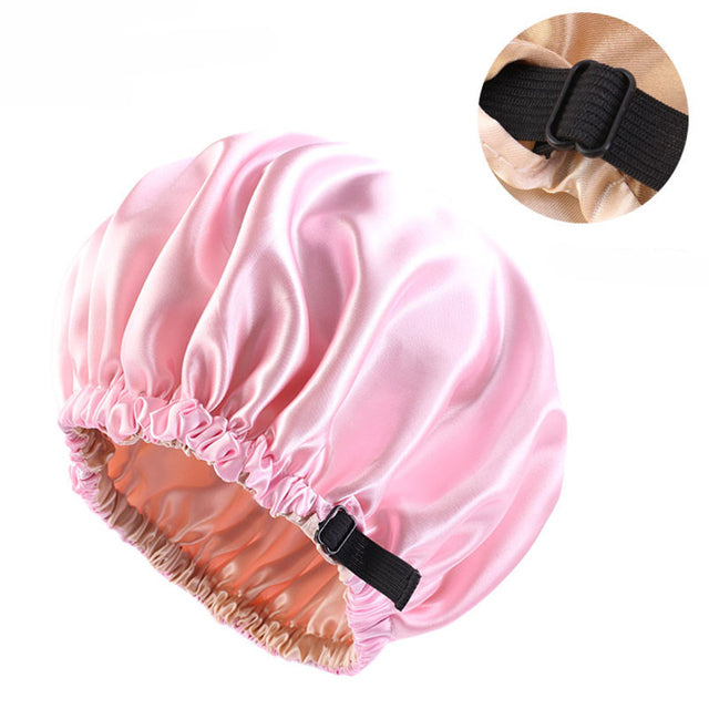 Reversible Satin Hair Caps - Beach Fun Forever