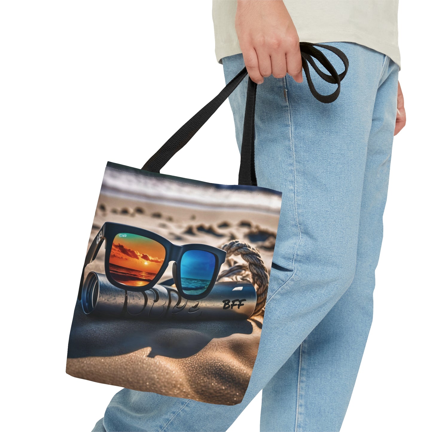 Tote Bag (AOP) - Beach Fun Forever