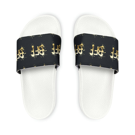 Men's PU Slide Sandals - Beach Fun Forever