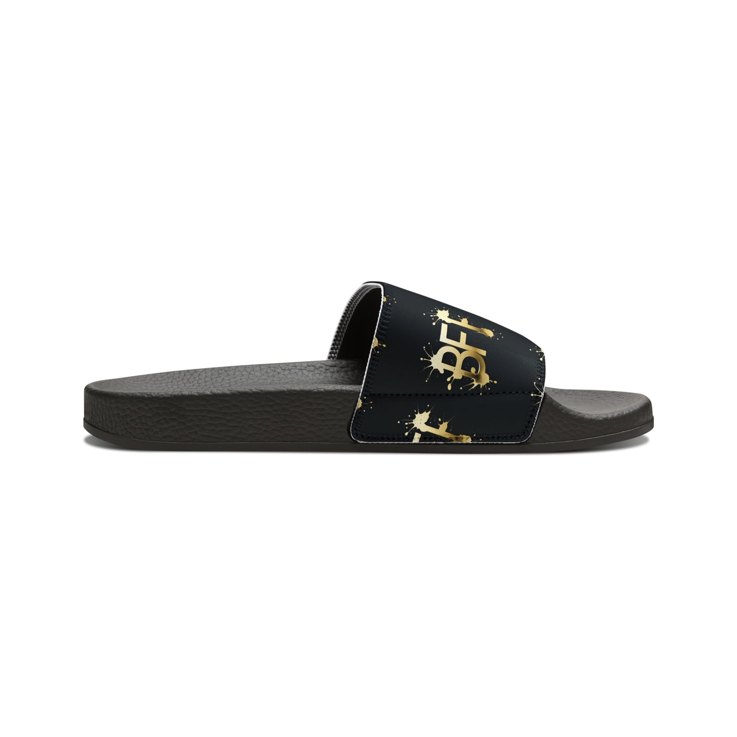 Men's PU Slide Sandals - Beach Fun Forever