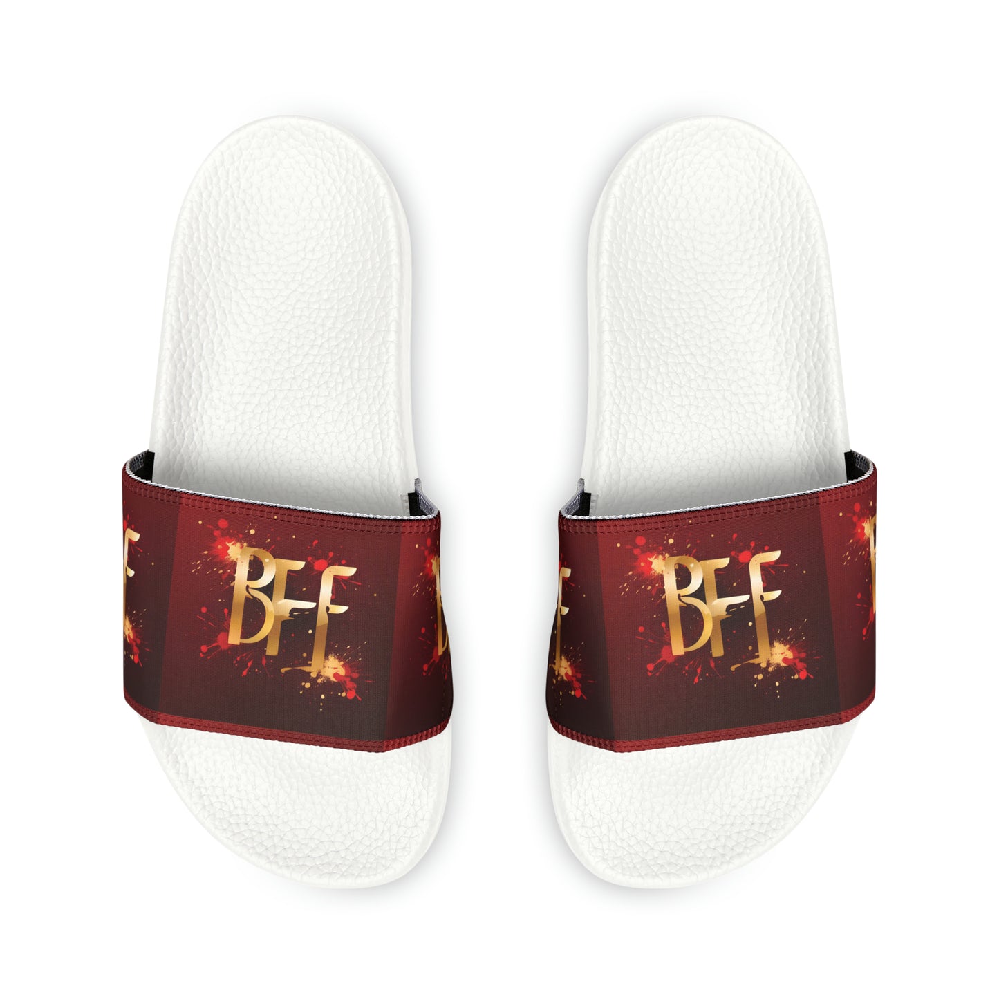 Men's PU Slide Sandals - Beach Fun Forever