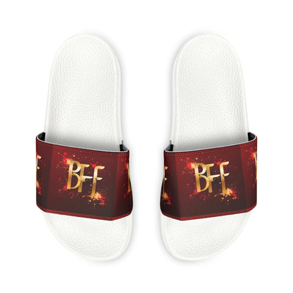 Men's PU Slide Sandals - Beach Fun Forever