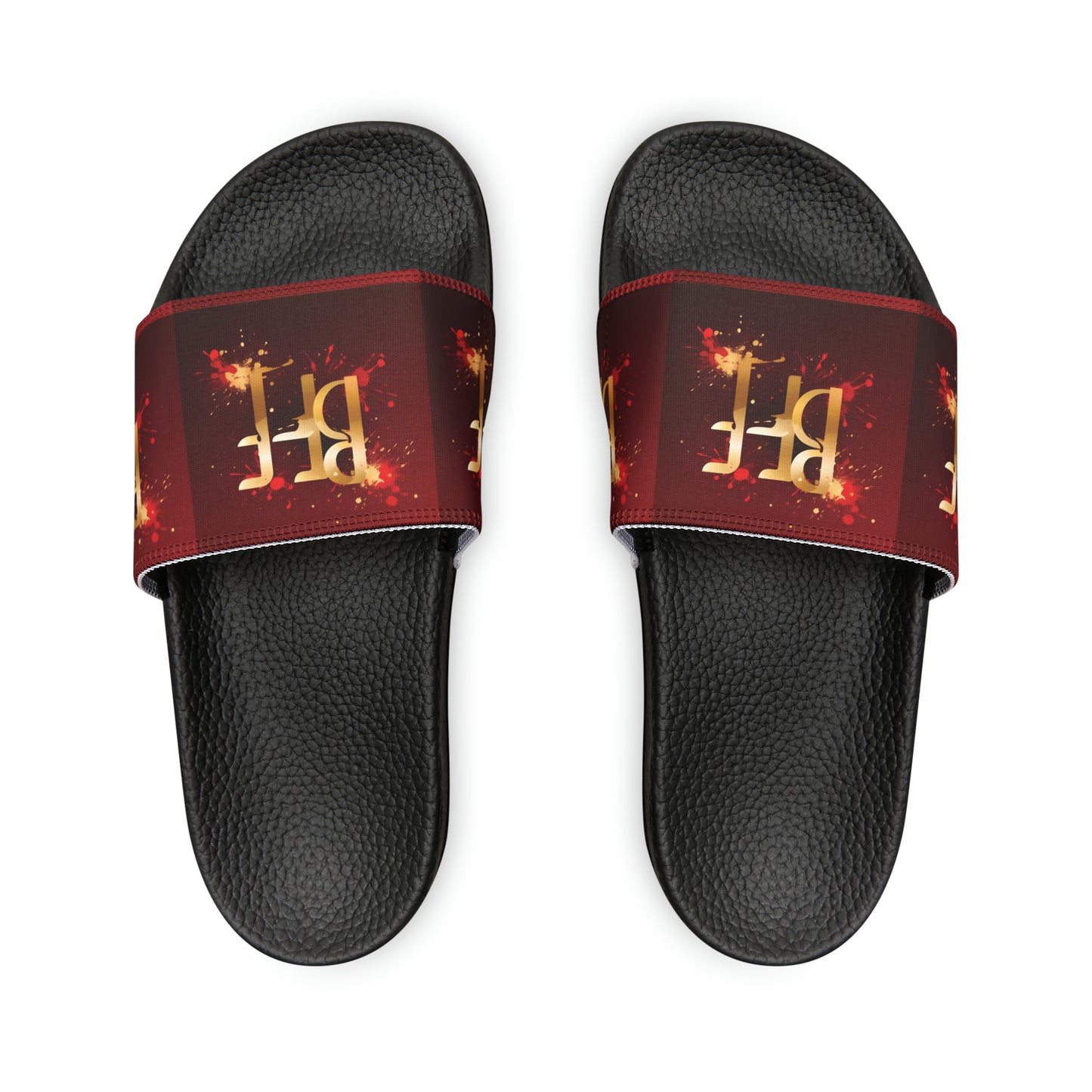 Men's PU Slide Sandals - Beach Fun Forever