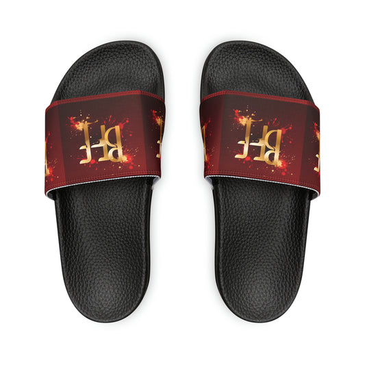 Men's PU Slide Sandals - Beach Fun Forever