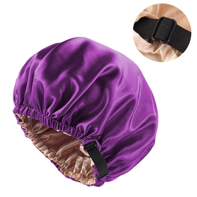 Reversible Satin Hair Caps - Beach Fun Forever