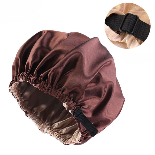 Reversible Satin Hair Caps - Beach Fun Forever