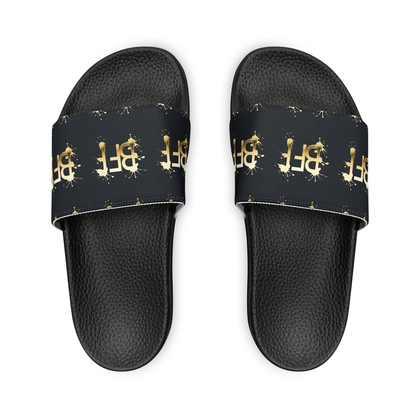 Men's PU Slide Sandals - Beach Fun Forever