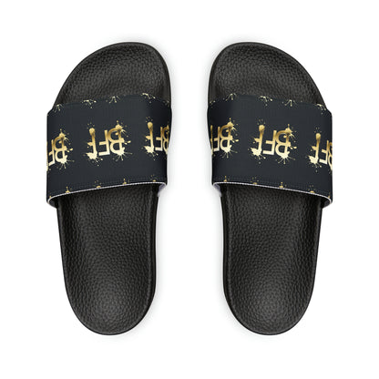 Men's PU Slide Sandals - Beach Fun Forever