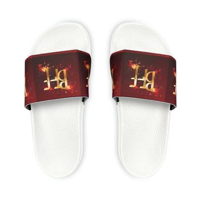 Men's PU Slide Sandals - Beach Fun Forever