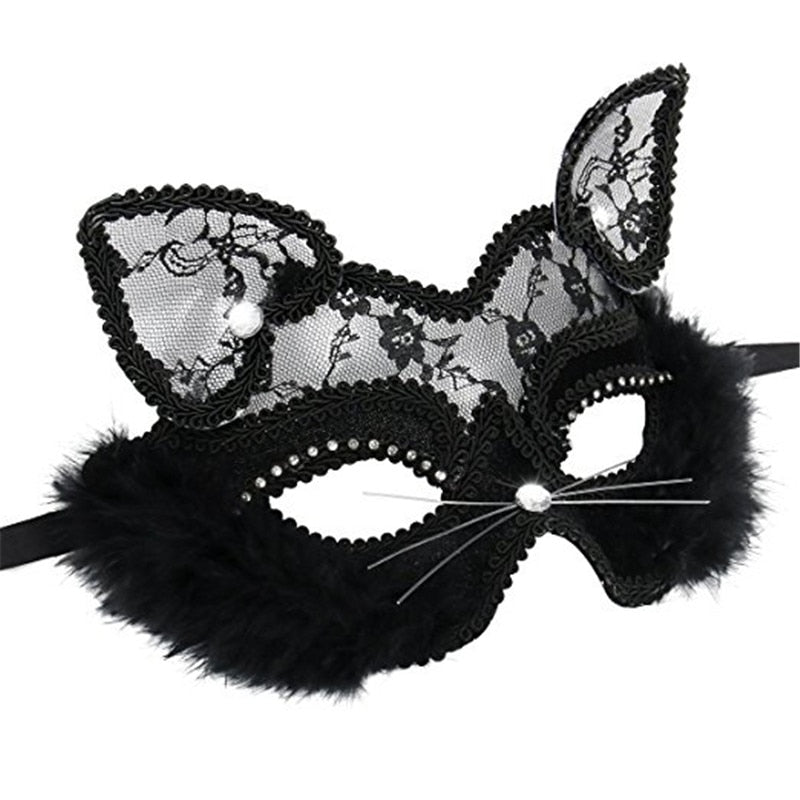 Lace Cats Eye Mask - Beach Fun Forever