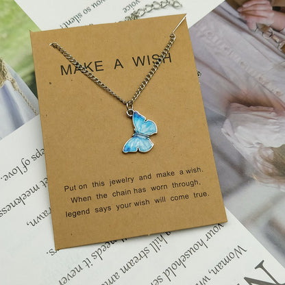 Butterfly Pendant Necklace - Beach Fun Forever