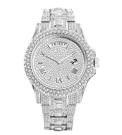 Men's Luxury Crystal Watches - Beach Fun Forever