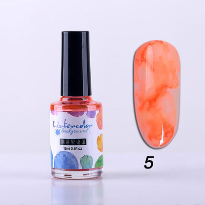 Watercolor Nail Ink - Beach Fun Forever