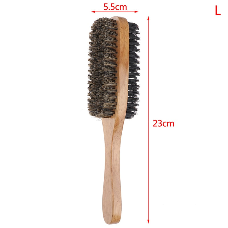 Men Boar Bristle Beard Brush - Beach Fun Forever