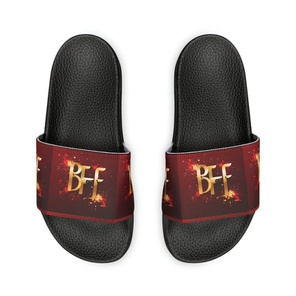 Men's PU Slide Sandals - Beach Fun Forever