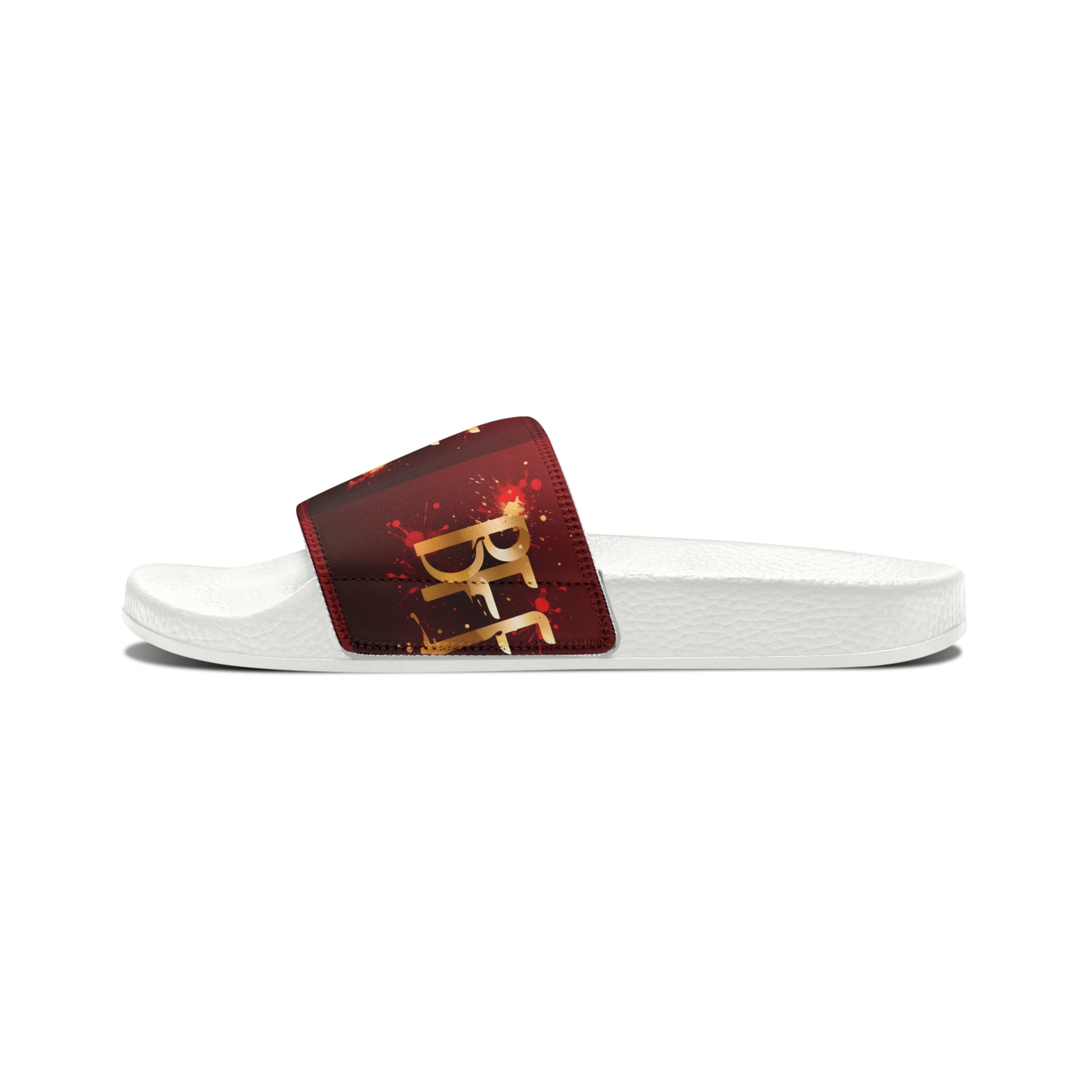 Men's PU Slide Sandals - Beach Fun Forever