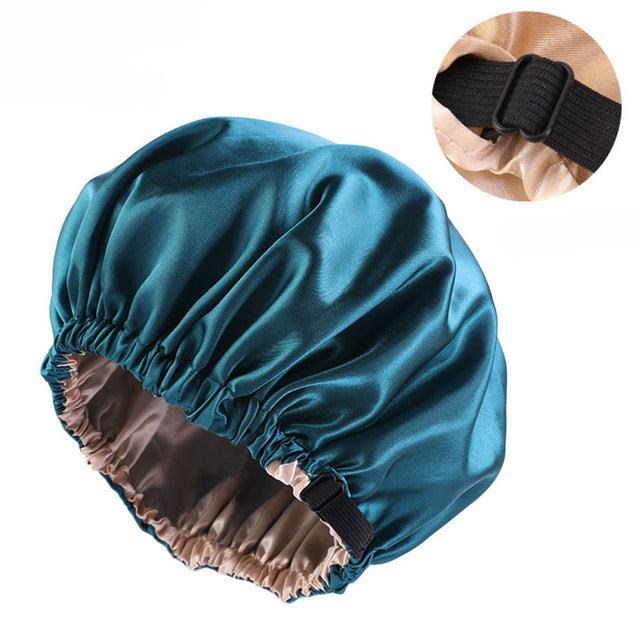 Reversible Satin Hair Caps - Beach Fun Forever