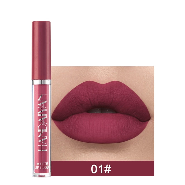 6PC Matte Velvet Lip Gloss Set - Beach Fun Forever