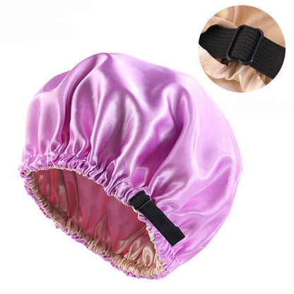 Reversible Satin Hair Caps - Beach Fun Forever