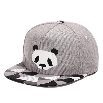 fashionspring and summer lovers baseball cap hip-hop hat male Ms. cute panda zebra rubber hatsnapback Flat-brimmed hat - Beach Fun Forever