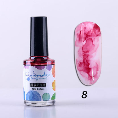 Watercolor Nail Ink - Beach Fun Forever