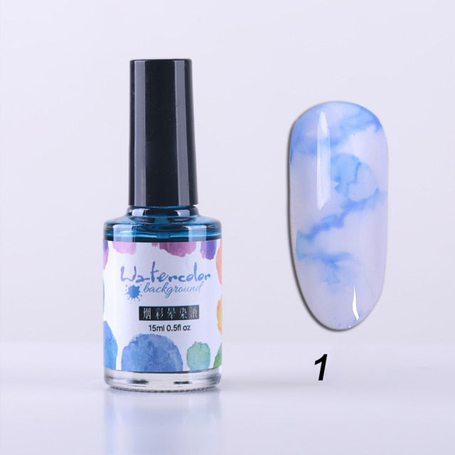 Watercolor Nail Ink - Beach Fun Forever