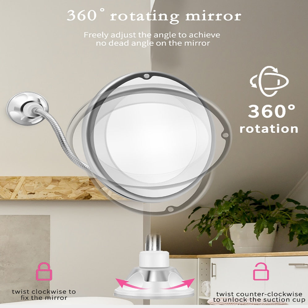 LED Lighted Makeup Mirror - Beach Fun Forever