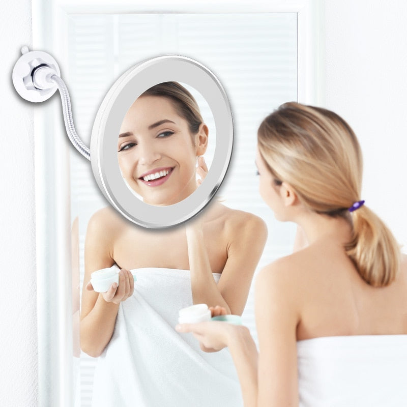 LED Lighted Makeup Mirror - Beach Fun Forever