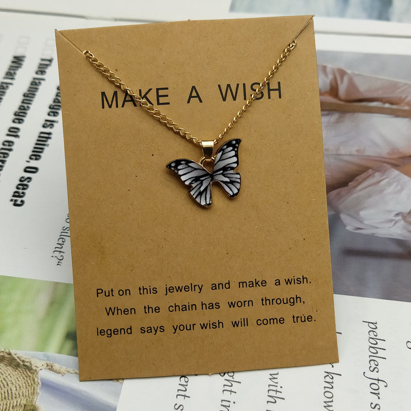 Butterfly Pendant Necklace - Beach Fun Forever