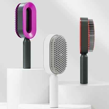 Self Cleaning Hair Brush - Beach Fun Forever