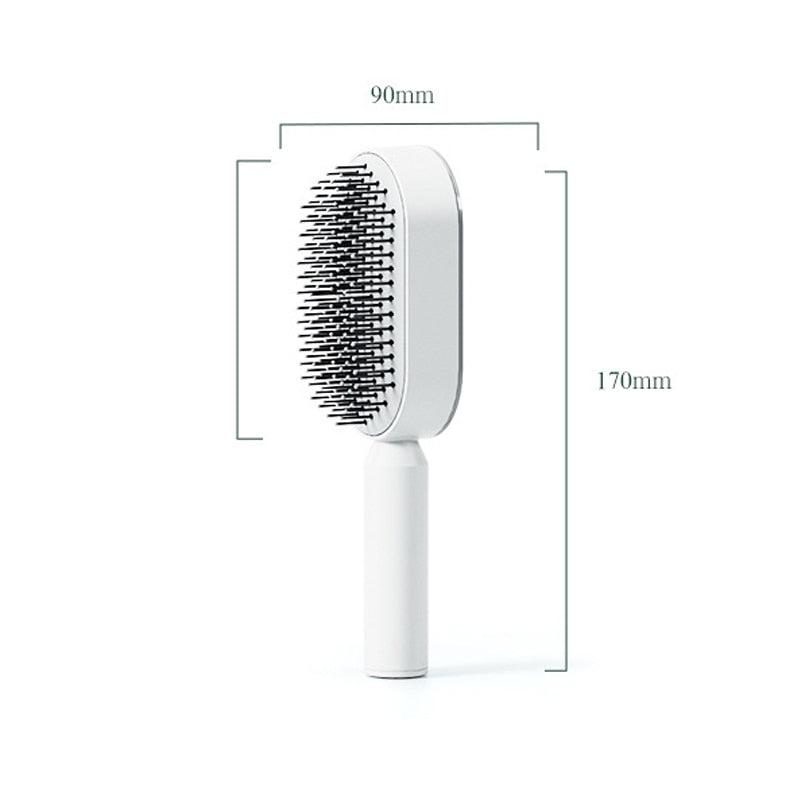 Self Cleaning Hair Brush - Beach Fun Forever