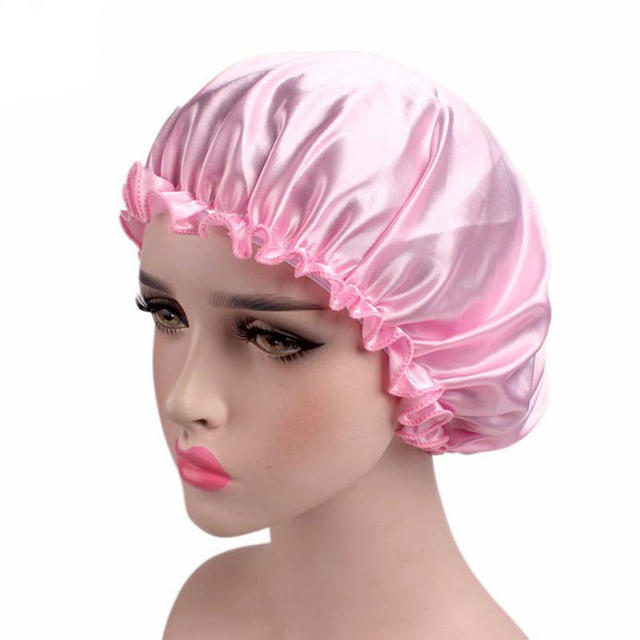 Reversible Satin Hair Caps - Beach Fun Forever