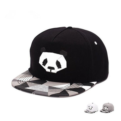 fashionspring and summer lovers baseball cap hip-hop hat male Ms. cute panda zebra rubber hatsnapback Flat-brimmed hat - Beach Fun Forever