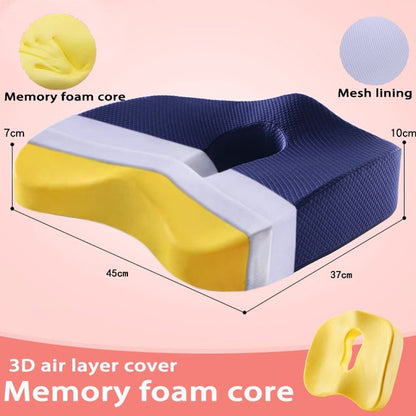 Orthopedic Pillow Memory Foam Seat Set - Beach Fun Forever