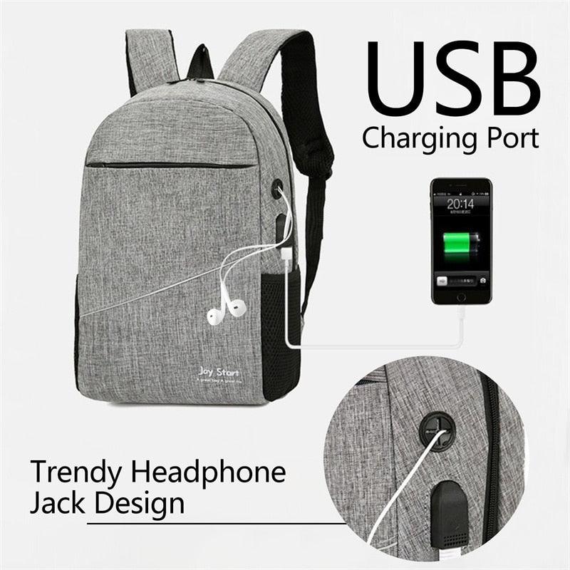 USB Charging Backpack - Beach Fun Forever