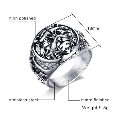 Lion Head Rings - Beach Fun Forever