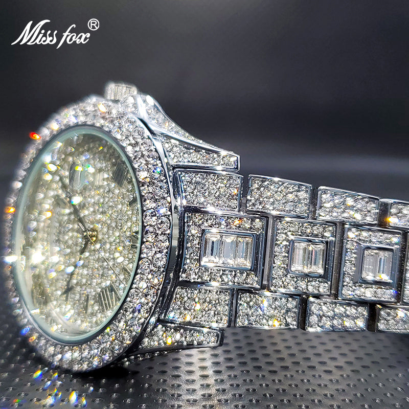 Masculino Diamond Quartz Watches - Beach Fun Forever