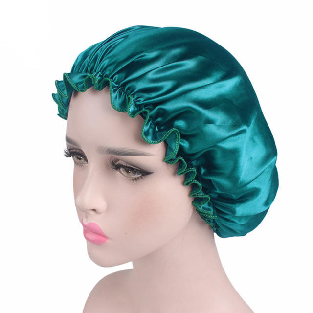 Reversible Satin Hair Caps - Beach Fun Forever