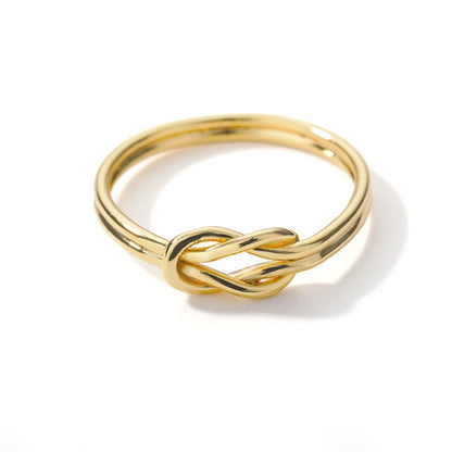 Knot Infinity Rings For Women - Beach Fun Forever