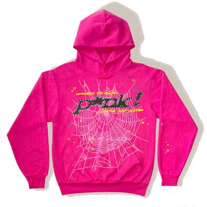 Spider Web Print Pants & Hoodies - Beach Fun Forever