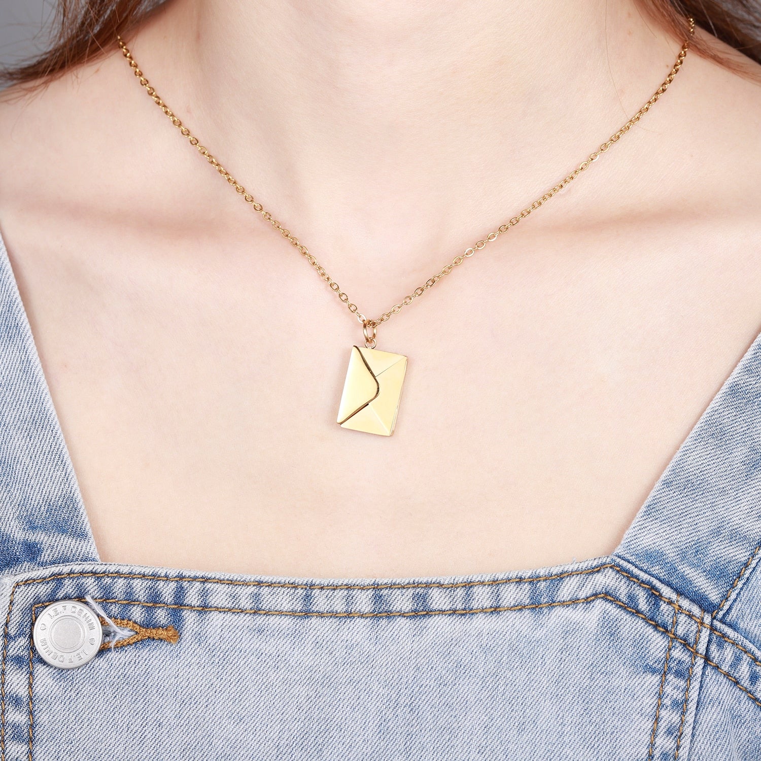 Envelope Necklace - Beach Fun Forever