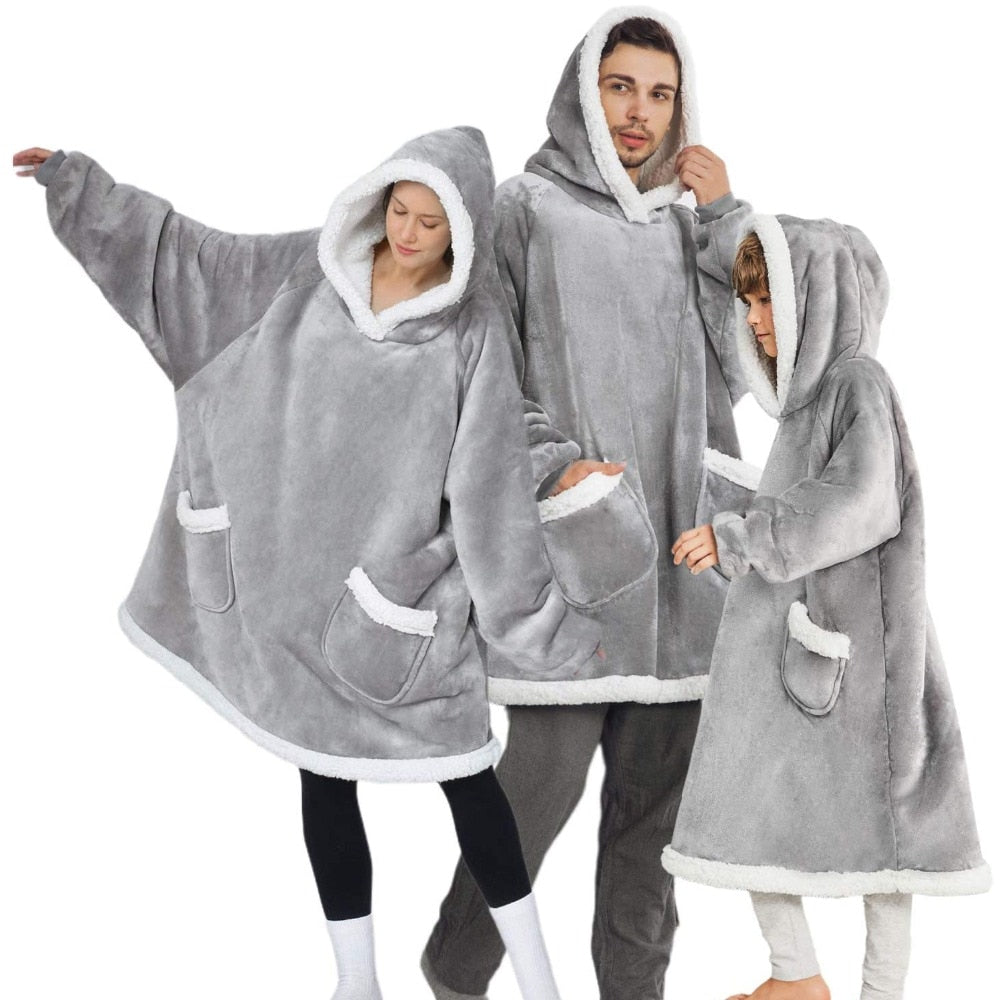 Hoodie Blanket - Beach Fun Forever