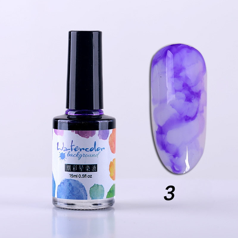 Watercolor Nail Ink - Beach Fun Forever