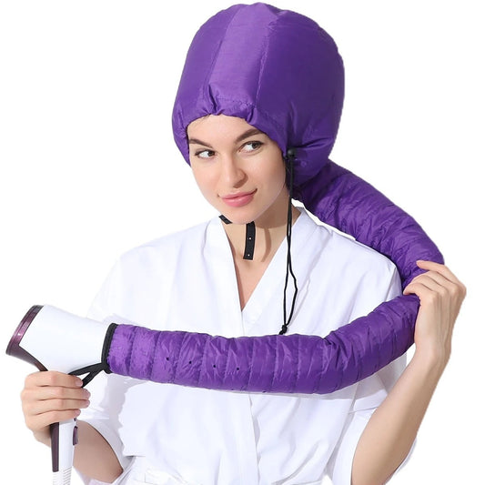 Portable Hair Perm Warm Air Dryer Cap - Beach Fun Forever