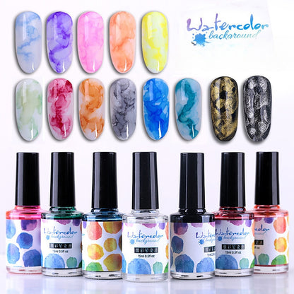 Watercolor Nail Ink - Beach Fun Forever