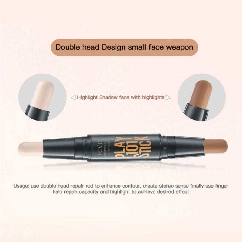 1pc Double Head Face Highlighter Makeup - Beach Fun Forever