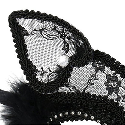 Lace Cats Eye Mask - Beach Fun Forever