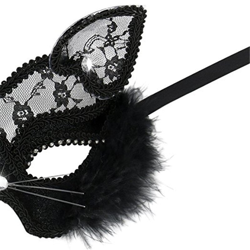 Lace Cats Eye Mask - Beach Fun Forever